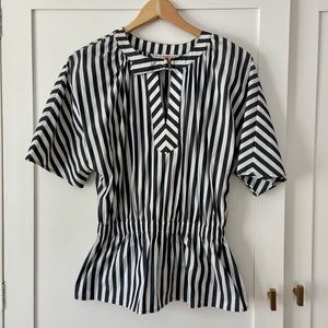 Trina Turk striped lightweight blouse